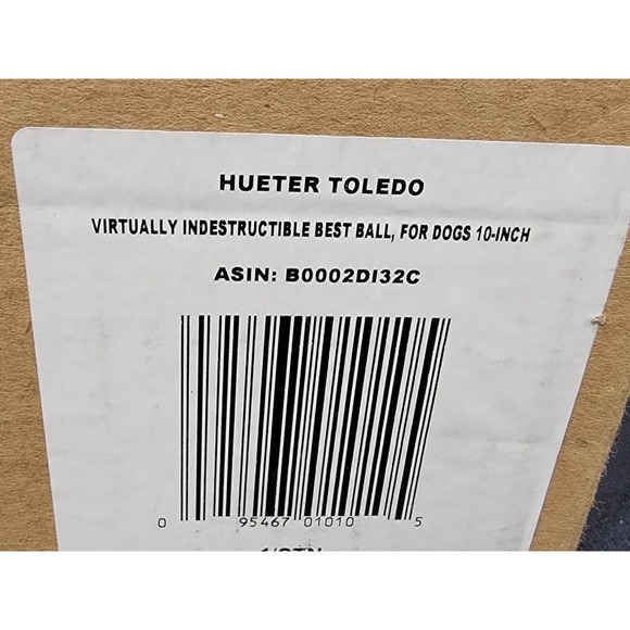 Virtually Indestructible Best Ball for Dogs, 10-inch #2 NEW OPEN BOX - Picture 2 of 3